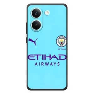 Силіконові Чохли з принтом Футбол на Xiaomi Poco X8 Pro (Man City)