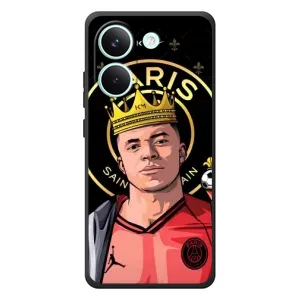 Чохол (TPU) з Футболістом на Xiaomi Poco X8 Pro (Mbappe King)