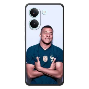 Чохол (TPU) з Футболістом на Xiaomi Poco X8 Pro (Мбаппешичка)