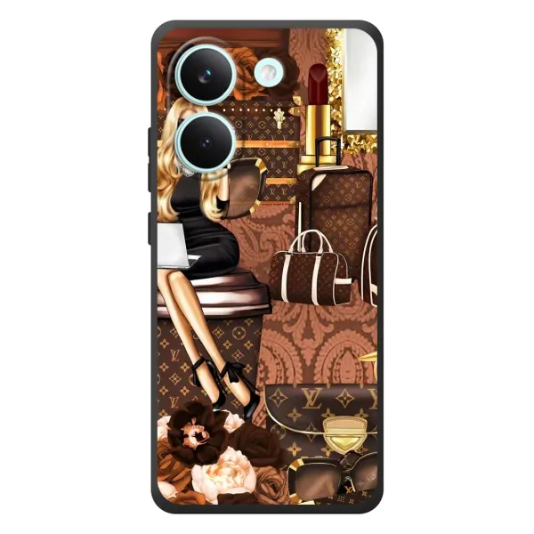 Чехол с рисунком «Мода Луи Виттон» для Xiaomi Poco X8 Pro Чехол с рисунком «Мода Луи Виттон» для Xiaomi Poco X8 Pro