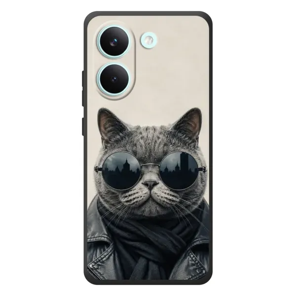 Чехол с рисунком «Модный кот» для Xiaomi Poco X8 Pro Чехол с рисунком «Модный кот» для Xiaomi Poco X8 Pro