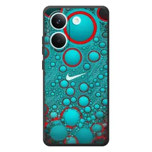 Силиконовый Чехол на Xiaomi Poco X8 Pro с картинкой Nike (Найк зеленый)