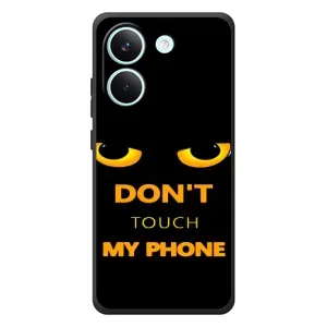 Чехол с Прикольным принтом на Xiaomi Poco X8 Pro (Не трогай мой телефон)