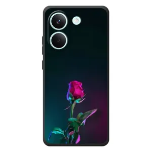 Чохли з принтом Троянд для Xiaomi Poco X8 Pro (Нічна троянда)