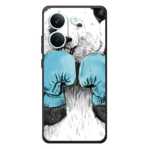 Чехлы с Пандами на Xiaomi Poco X8 Pro (Панда боксер)