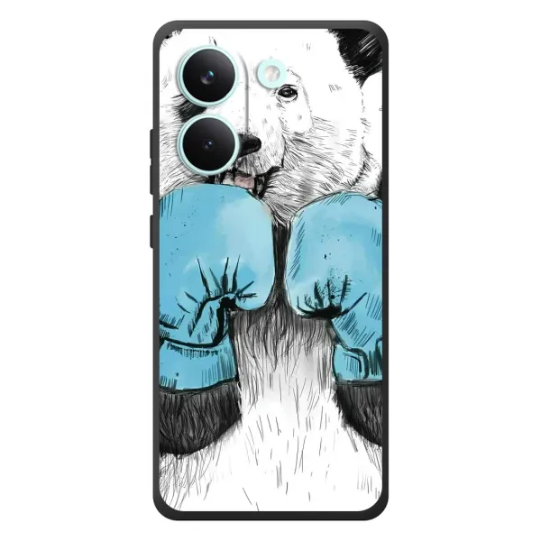 Чехол с рисунком «Панда боксер» для Xiaomi Poco X8 Pro Чехол с рисунком «Панда боксер» для Xiaomi Poco X8 Pro