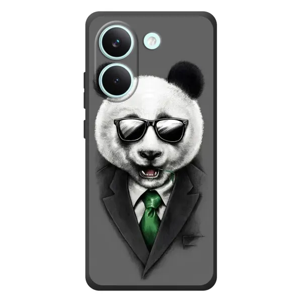 Чехол с рисунком «Панда в очках» для Xiaomi Poco X8 Pro Чехол с рисунком «Панда в очках» для Xiaomi Poco X8 Pro