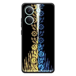 Силиконовый Чехол на Xiaomi Poco X8 Pro (Патриотическая вышиванка)