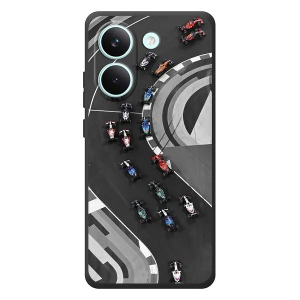 Чехол с рисунком «Гонки ф1» для Xiaomi Poco X8 Pro Чехол с рисунком «Гонки ф1» для Xiaomi Poco X8 Pro