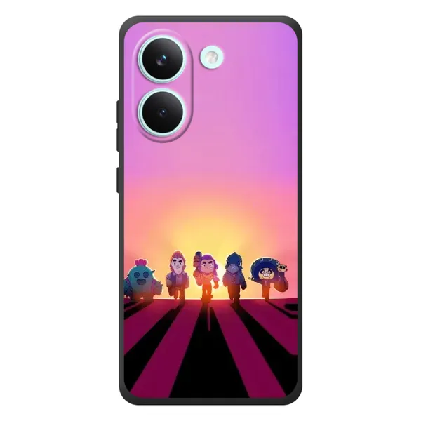 Чехол с рисунком «Персонажи в закате» для Xiaomi Poco X8 Pro Чехол с рисунком «Персонажи в закате» для Xiaomi Poco X8 Pro