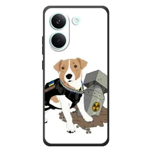 Чехол с принтом Собаки Патрон для Xiaomi Poco X8 Pro (Пёс Патрон с ракетой)
