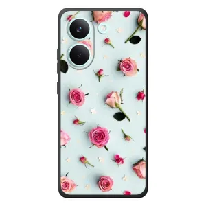 Чохли з принтом Троянд для Xiaomi Poco X8 Pro (Різні квіти)