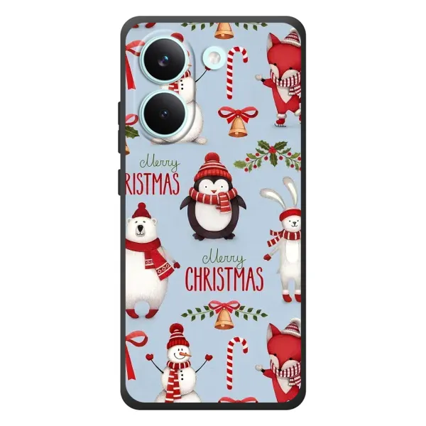 Чехол с рисунком «Рождественский» для Xiaomi Poco X8 Pro