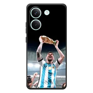 Чохли Лео Мессі Аргентина для Xiaomi Poco X8 Pro (Щасливий Мессі)