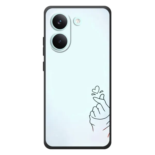 Чехол с рисунком «Сердце на голубом» для Xiaomi Poco X8 Pro Чехол с рисунком «Сердце на голубом» для Xiaomi Poco X8 Pro