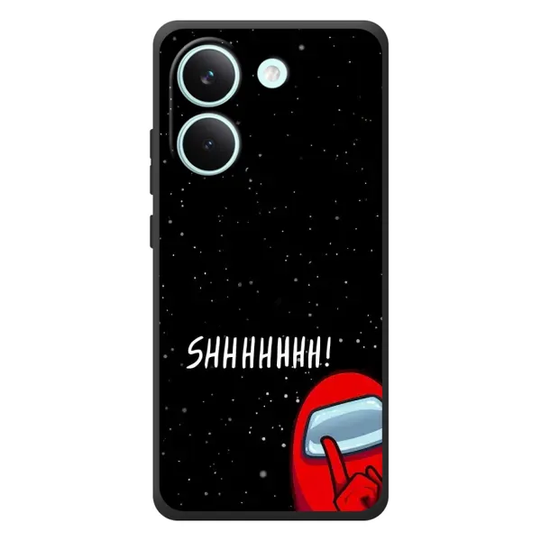 Чехол с рисунком «SHHHHH» для Xiaomi Poco X8 Pro Чехол с рисунком «SHHHHH» для Xiaomi Poco X8 Pro