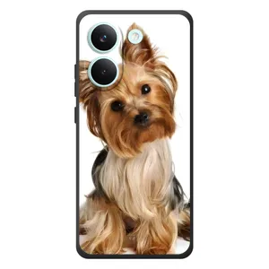 Чехол (ТПУ) Милые собачки для Xiaomi Poco X8 Pro (Собака Терьер)