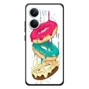 Чехол с изображением вкусной еды для Xiaomi Poco X8 Pro (Сочные пончики)