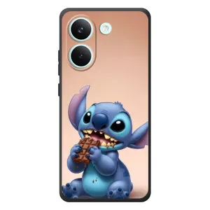 Чехол с рисунком Стич для Xiaomi Poco X8 Pro (Стич с шоколадом)