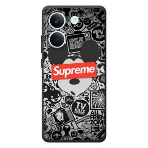 Чехол с рисунком «Supreme Маус» для Xiaomi Poco X8 Pro