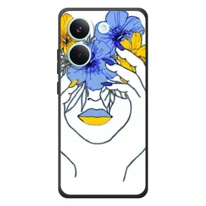 Чехол на Xiaomi Poco X8 Pro Украинский дизайн (Украинка на всю голову)
