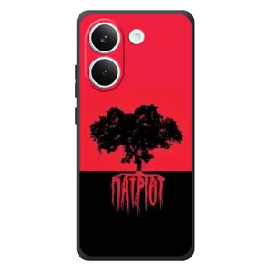 Чехлы УПА (Красно-Чёрный) на Xiaomi Poco X8 Pro (УПА Патриот)