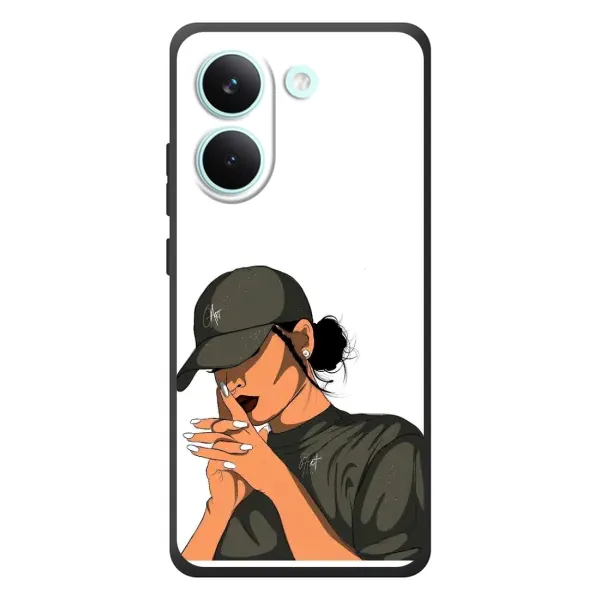 Чехол с рисунком «В зеленом» для Xiaomi Poco X8 Pro