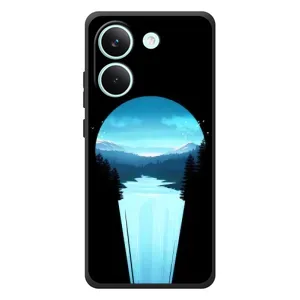 Літній Чохол на Xiaomi Poco X8 Pro (Синій Водоспад)