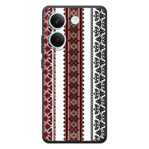 Силиконовый Чехол на Xiaomi Poco X8 Pro с картинкой Вышиванки (Вышиваночки)