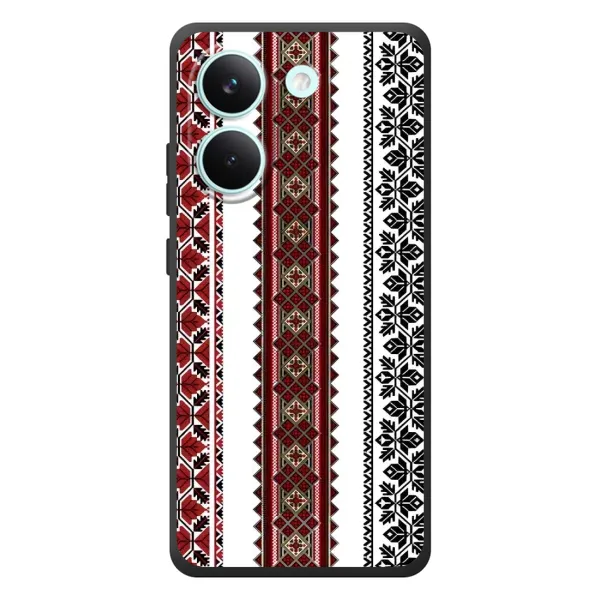 Чехол с рисунком «Вышиваночки» для Xiaomi Poco X8 Pro