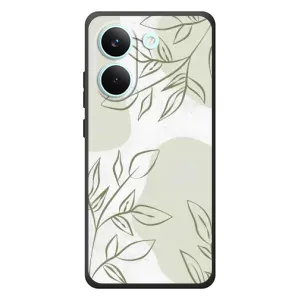 Чохол квітковий дизайн для Xiaomi Poco X8 Pro (Зелений дизайн)