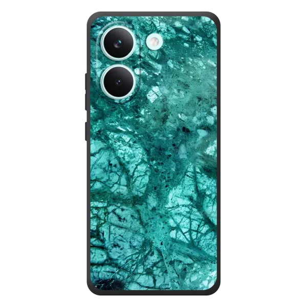 Чехол с рисунком «Зеленый мрамор» для Xiaomi Poco X8 Pro Чехол с рисунком «Зеленый мрамор» для Xiaomi Poco X8 Pro