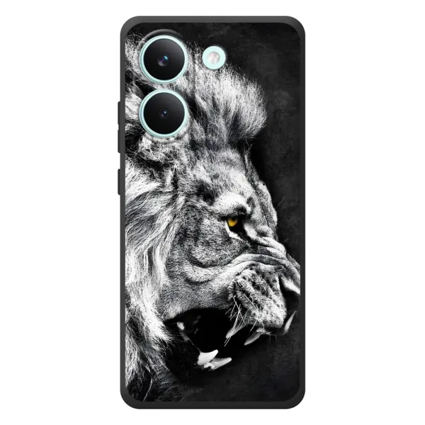 Чехол с рисунком «Злой ЛЕВ» для Xiaomi Poco X8 Pro