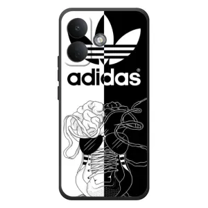 Чехол в стиле "Адидас" для Сяоми Поко Х8 (Adidas шнурки)