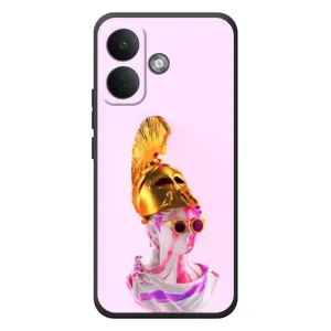 Чехол с Прикольным принтом на Xiaomi Poco X8 (АРТ Статуя)