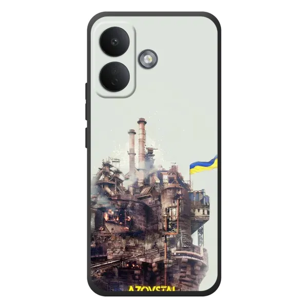 Чехол с рисунком «Азовсталь» для Xiaomi Poco X8 Чехол с рисунком «Азовсталь» для Xiaomi Poco X8