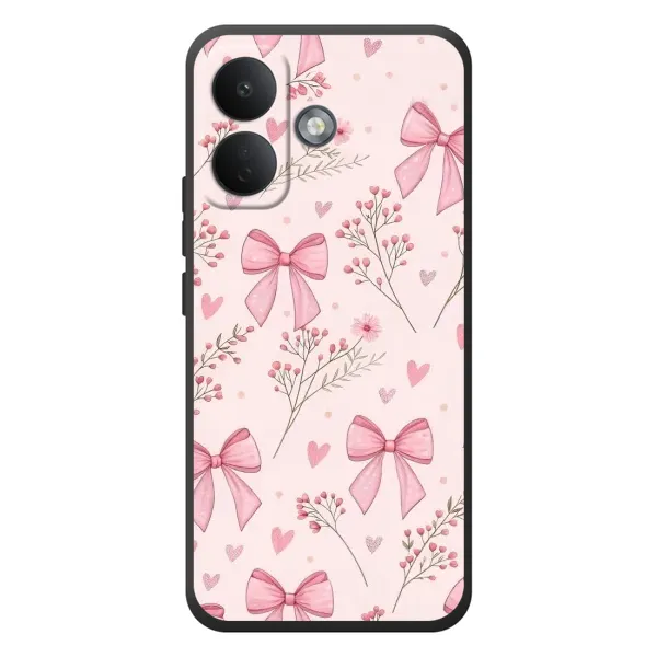 Чехол с рисунком «Банты с цветами» для Xiaomi Poco X8
