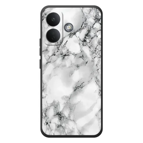 Чехол с рисунком «Белый мрамор» для Xiaomi Poco X8 Чехол с рисунком «Белый мрамор» для Xiaomi Poco X8