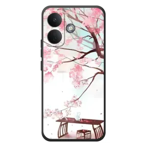 Чехол с принтом САКУРЫ на Xiaomi Poco X8 (Чайная церемония)