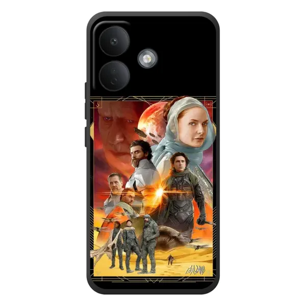 Чехол с рисунком «Д Ю Н А» для Xiaomi Poco X8
