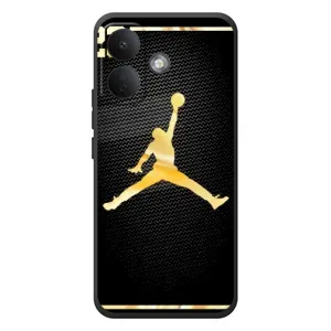 Силиконовый Чехол Nike Air Jordan на Сяоми Поко Х8 (Джордан 23)