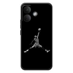 Силиконовый Чехол Nike Air Jordan на Сяоми Поко Х8 (Джордан)