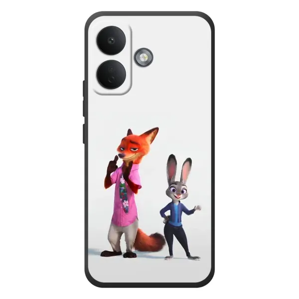 Чехол с рисунком «Джуди и Ник» для Xiaomi Poco X8