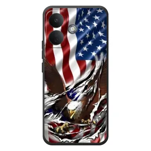 Чехол Флаг USA для Xiaomi Poco X8 (Флаг USA)