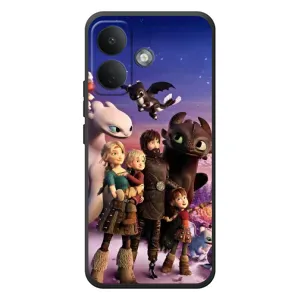 Чехол дракон Беззубик для Xiaomi Poco X8 (Герои дракона)