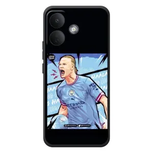Чехлы с принтом для Xiaomi Poco X8 Футболист (гол Эрлинг Холланд)