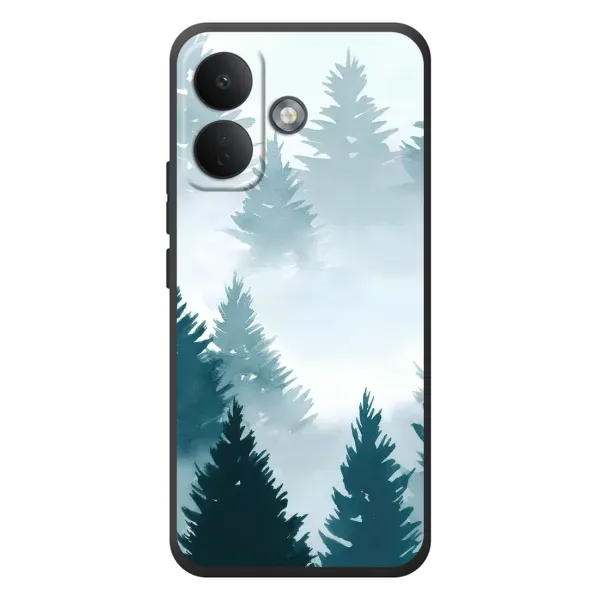 Чехол с рисунком «Горный лес» для Xiaomi Poco X8