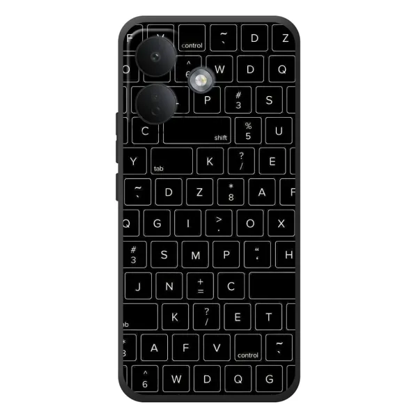 Чехол с рисунком «Клавиатура» для Xiaomi Poco X8