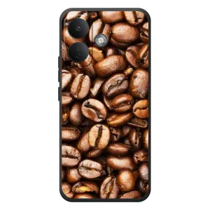 Чехол с изображением вкусной еды для Xiaomi Poco X8 (Кофе)