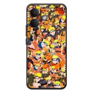 Чехлы с принтом Наруто на Xiaomi Poco X8 (Коллаж Наруто)